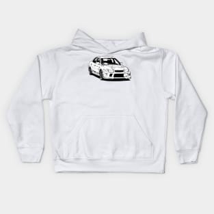 Ichijo's Mitsubishi Lancer Evolution 2 [ Initial D ] Kids Hoodie